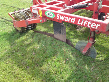 Sward Lifter - side view
