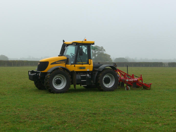 Sward Lifter in operation